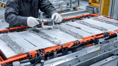 Factory assembly and inspection of battery pack supplies including busbars and cells