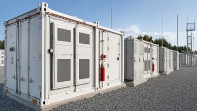 BESS fires prevention and suppression systems installed on utility scale battery storage containers