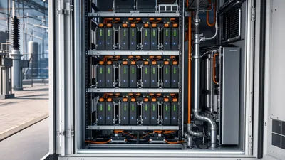 what is battery energy inside a commercial industrial battery storage container