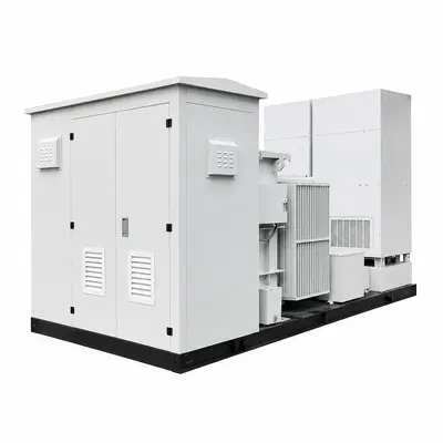 10/0.4 kV PV Inverter Boosting Box Substation (America Type) — product photo on white background