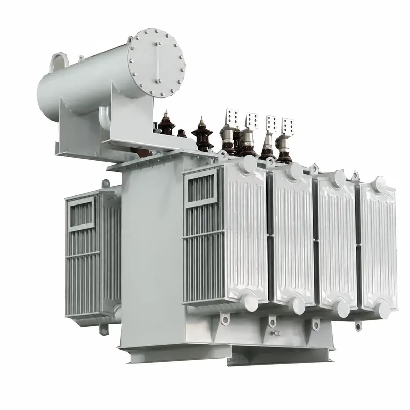 1000kVA 10kV/400V Three-Phase Oil-Immersed Step-Down Distribution Transformer — product photo on white background
