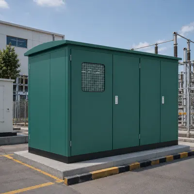 1500 kVA 33 kV Compact European Box-type Substation installed on site
