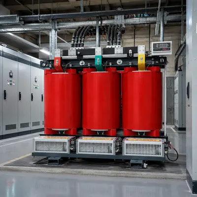 1600kVA 22/0.415kV Three-Phase Cast Resin Dry-Type Distribution Transformer installed on site