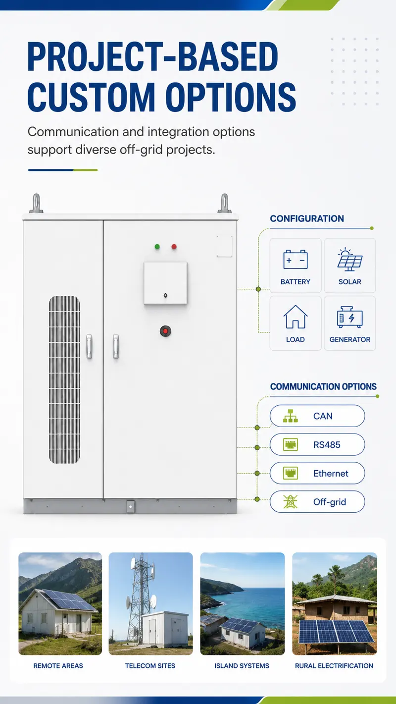 210kWh Integrated Liquid-Cooled Energy Storage System — Lithium-Ion Battery Cabinet — customisation options