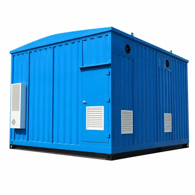 33 kV Containerized Substation with IEC Switchgear — product photo on white background