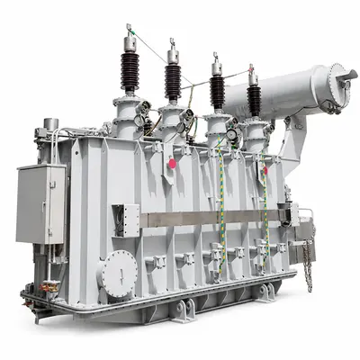 50 MVA Oil-Immersed Power Transformer 110–230 kV for Solar Power — product photo on white background