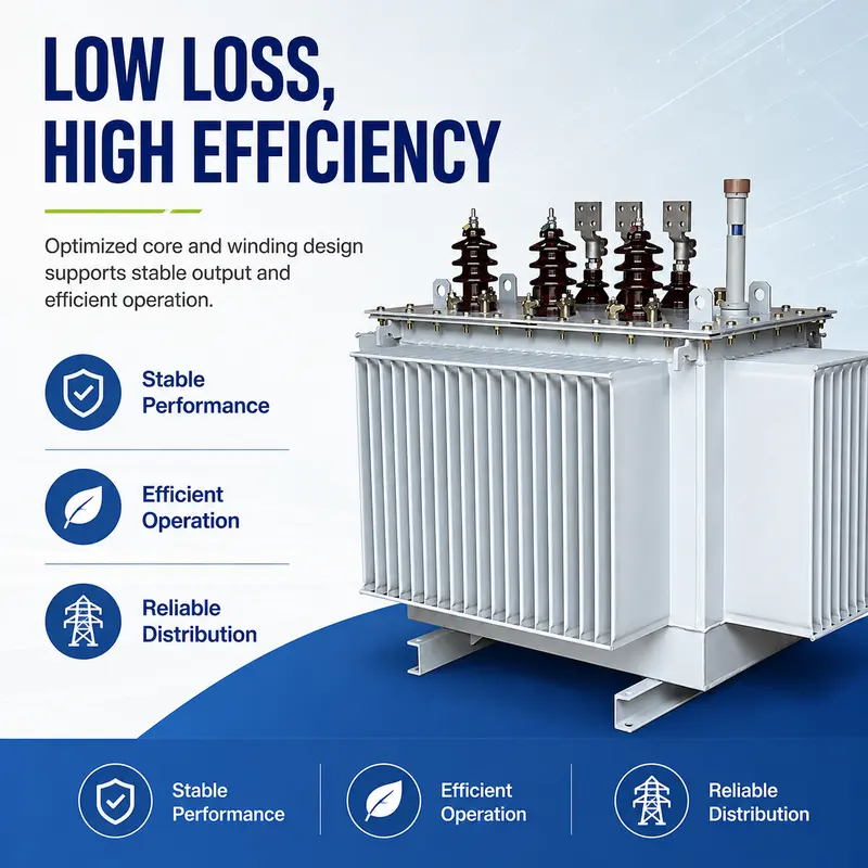 500kVA & 1000kVA 11kV/400V Three-Phase Oil-Immersed Distribution Transformer — safety and protection features
