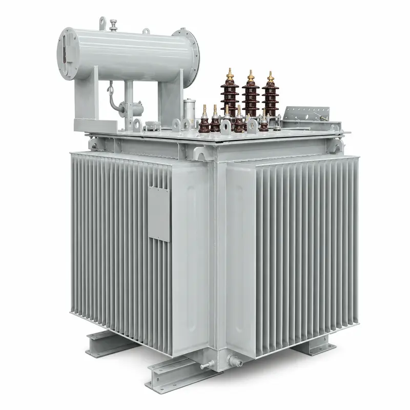 500kVA & 1000kVA MV/HV Three-Phase Oil-Immersed Distribution Transformer (6kV–35kV) — product photo on white background
