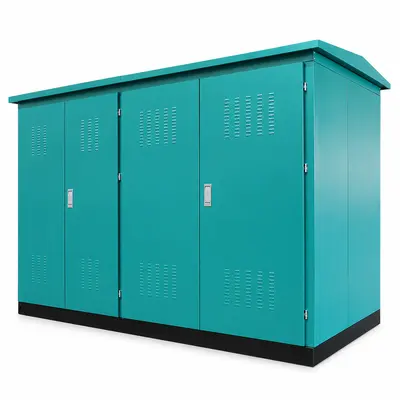 630 kVA 33 kV Compact Power Distribution Substation — product photo on white background