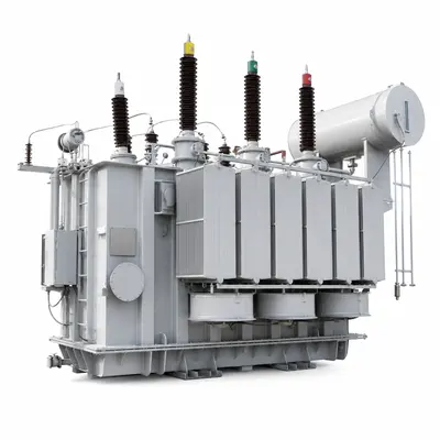 66 / 220 kV Three-Winding Oil-Immersed Substation Power Transformer — product photo on white background