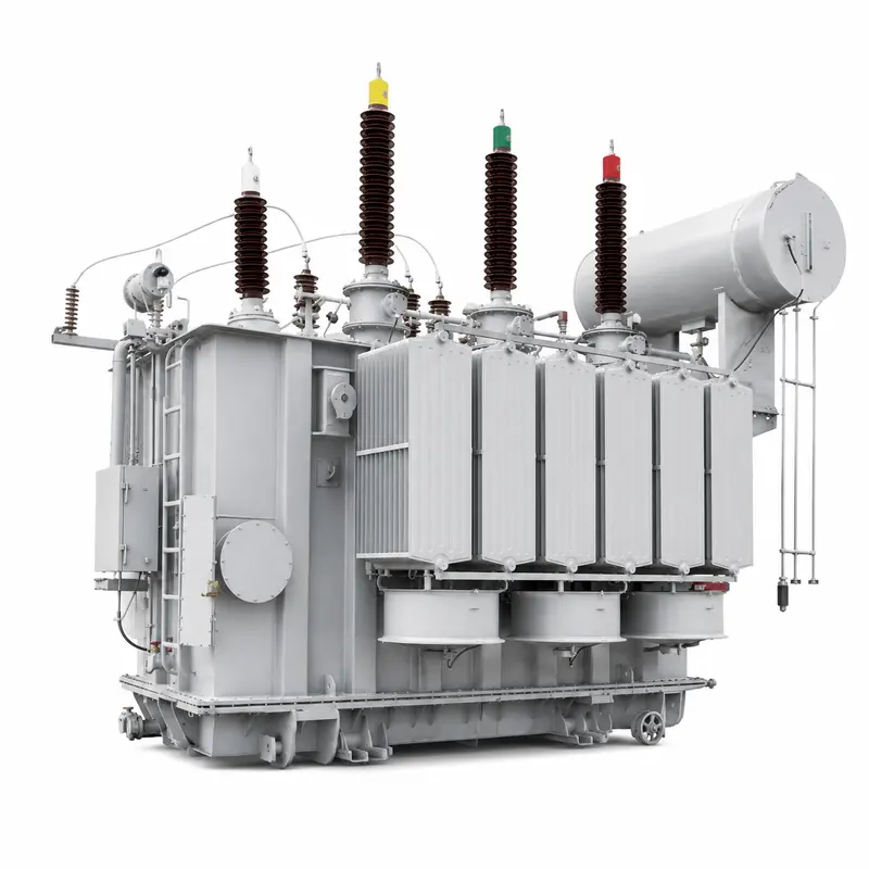 66 kV 2 MVA Step-Up Oil-Immersed Power Transformer for Photovoltaic — product photo on white background