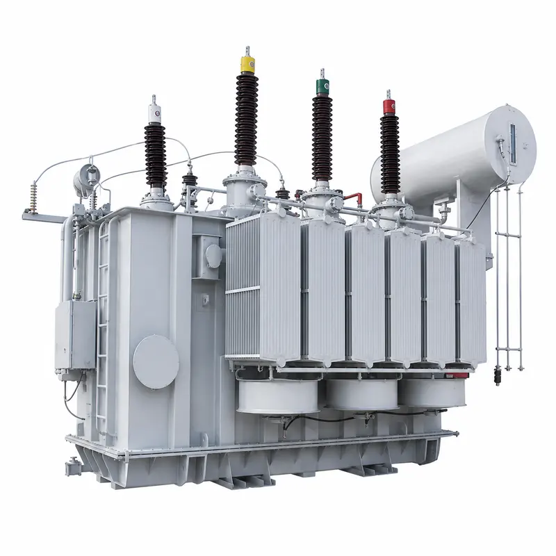66 kV Oil-Immersed Pure-Copper Solar PV Power Transformer (40 MVA) — product photo on white background