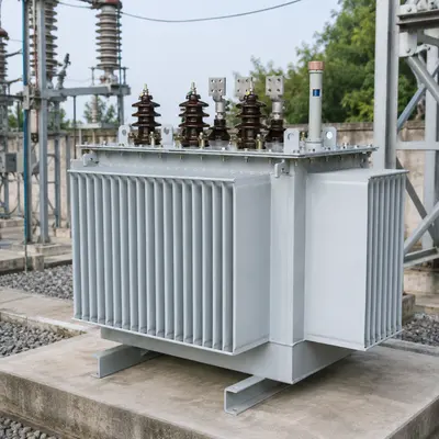 800kVA & 1000kVA 20kV/400V Three-Phase Oil-Immersed Transformer (No-Load Tap Changer) installed on site