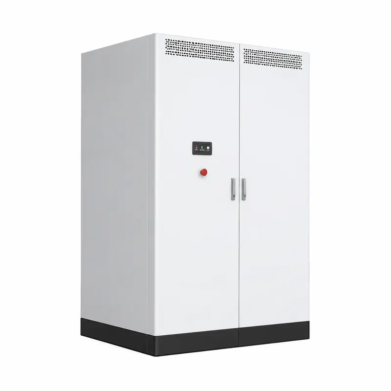 90kW / 266kWh Outdoor All-in-One Liquid-Cooled Energy Storage Cabinet — product photo on white background