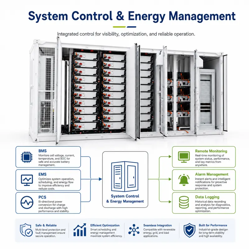All-in-One ESS Container Battery, 6MWh–9MWh (Liquid-Cooled, On/Off-Grid, IP67) — customisation options