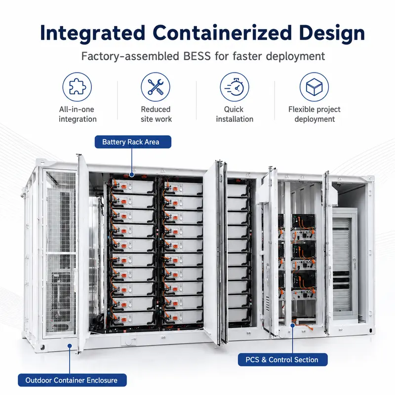 BESS LiFePO4 Solar Battery Storage, 1000kWh–5MWh / 1MW (10ft/20ft Container, IP67) — safety and protection features