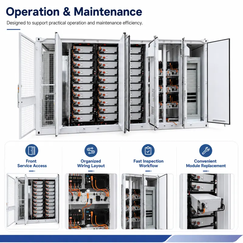 Outdoor 20ft/40ft Battery Container ESS (1–5MWh, Liquid-Cooled, IP67) — customisation options