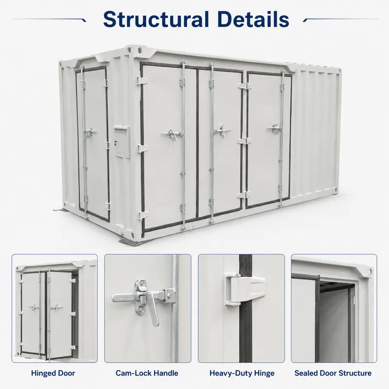 Photovoltaic Aluminum-Coil Prefabricated Container Substation (12–36 kV) — workmanship detail