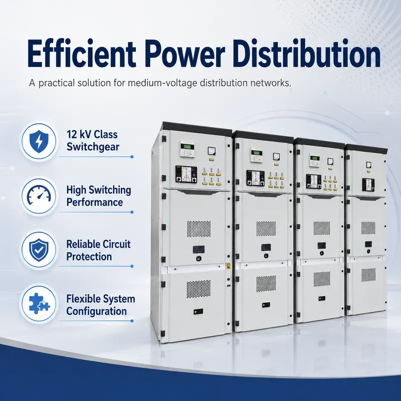 Smart 12–35kV Metal-Clad Switchboard / Distribution Panel, 4000A, IP65 — safety and protection features