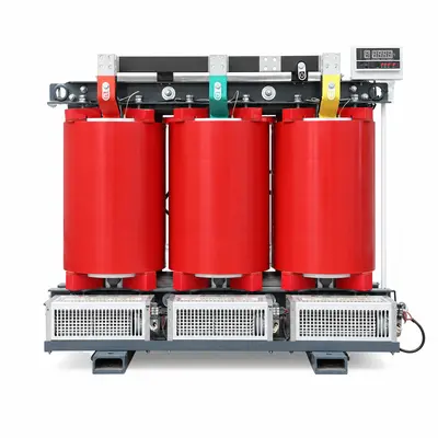 Three-Phase Low-Noise Cast-Resin Dry-Type Transformer — 30–5000 kVA, 6.6–35 kV — product photo on white background